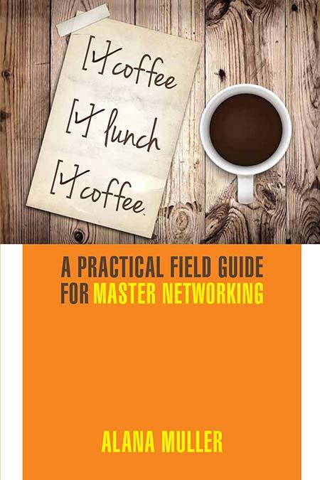 Image of a book cover with the title Coffee Lunch Coffee.  There is an image of a cup of coffee and a checklist at the top of the book cover.