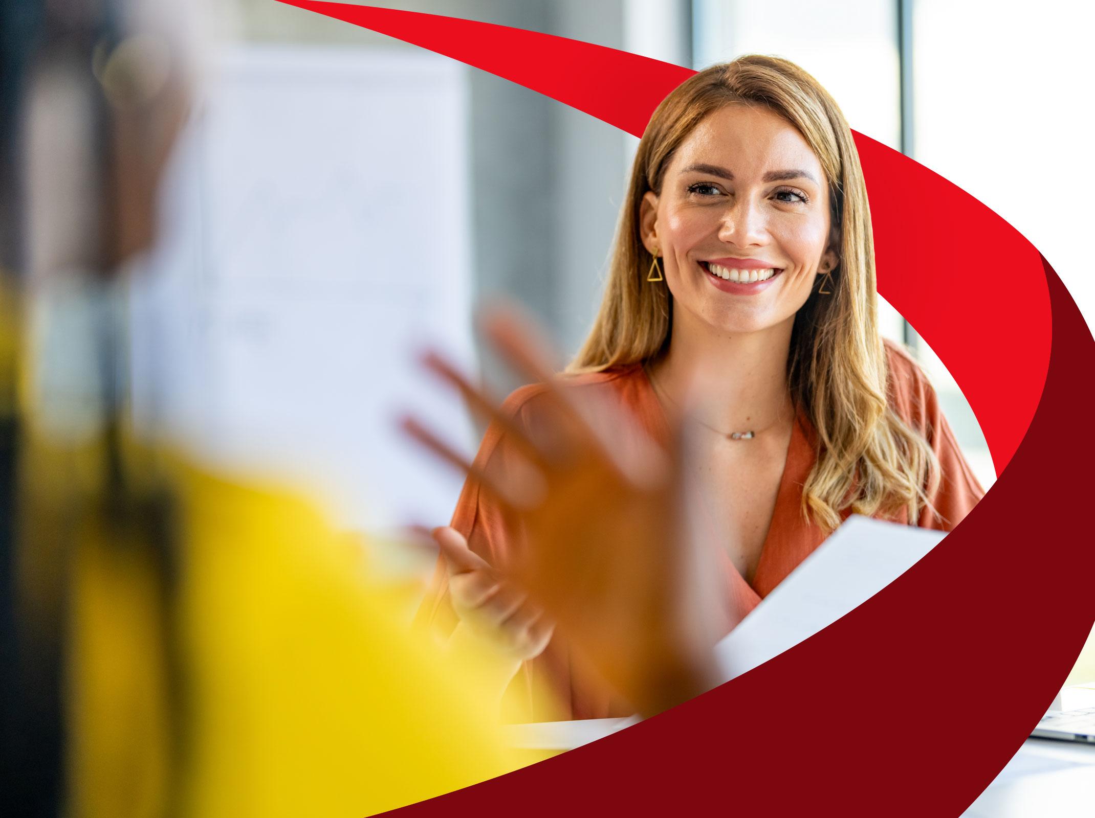 HR professional conducting an effective interview